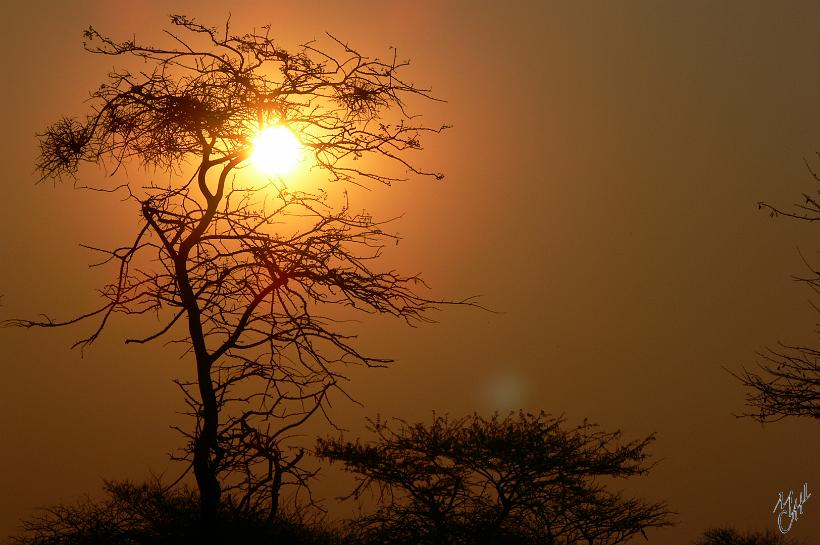 P1150255.JPG - En septembre il est possible de voir de très beau couchés de soleil tous les jours. Il n'y a jamais de nuages et l'air est extrêmement sec (10% d'humidité)